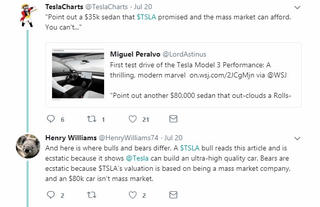 Illustration for article titled Wall Street Journal's Dan Neil Deletes Twitter After Tesla Model 3 Review Blowback
